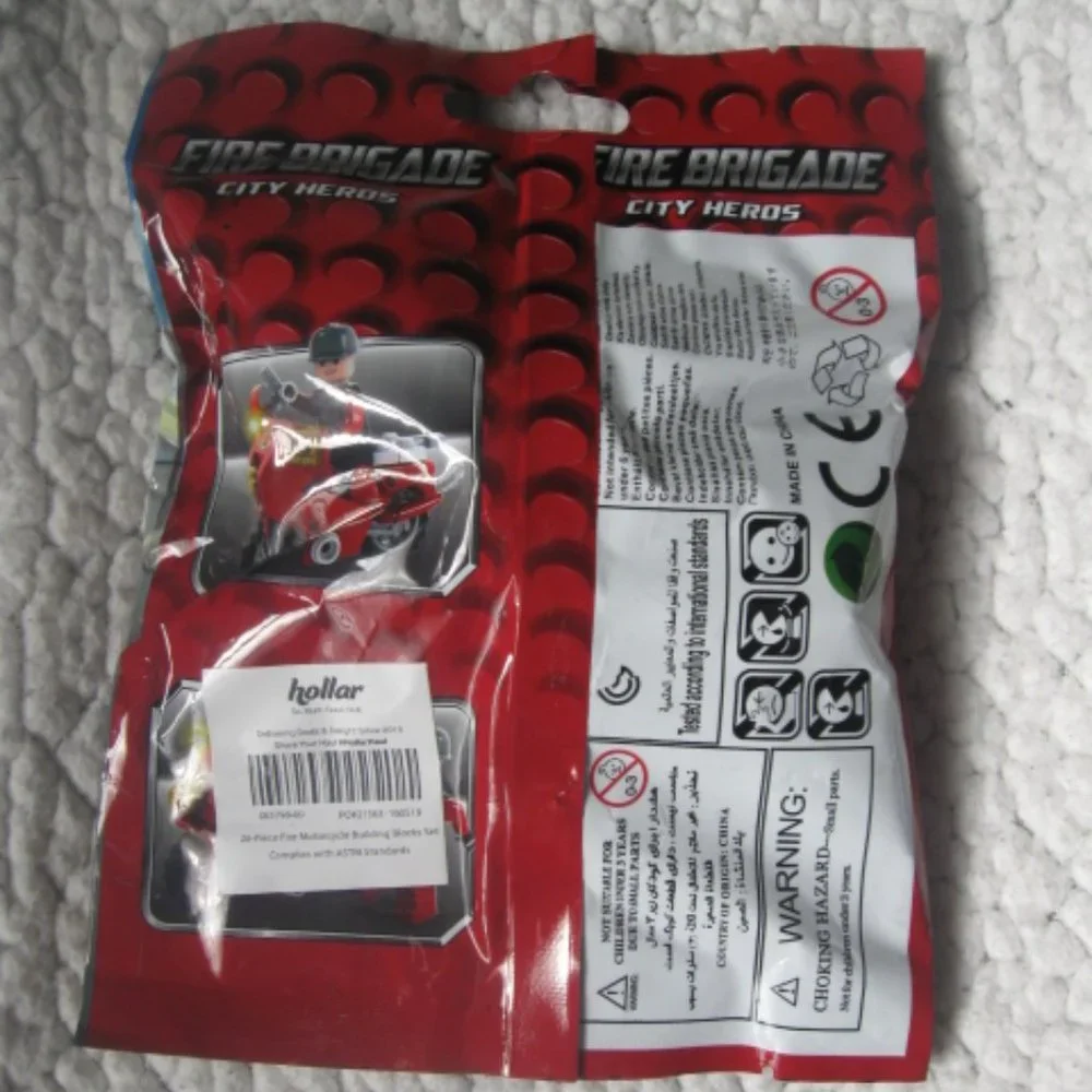5/$30 Ausini Fire Brigade City Heroes Building Set